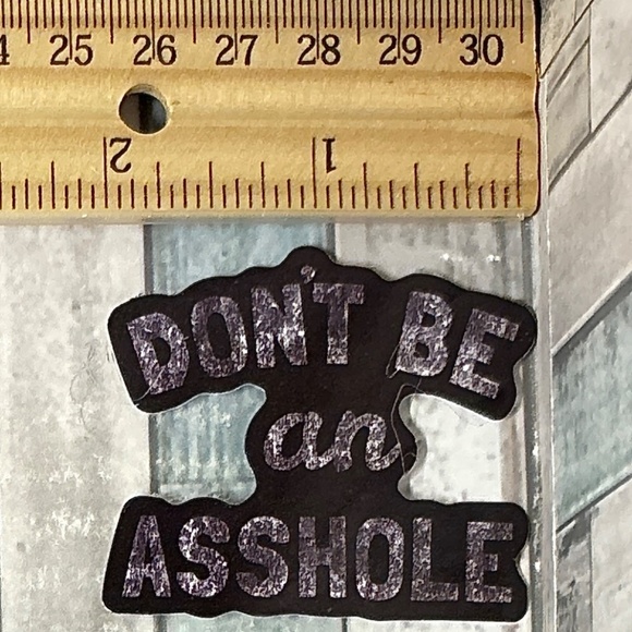 🌀10/$10🌀 Black Sarcasm Sarcastic Quote Reusable Waterproof Vinyl Sticker Decal - Picture 1 of 1